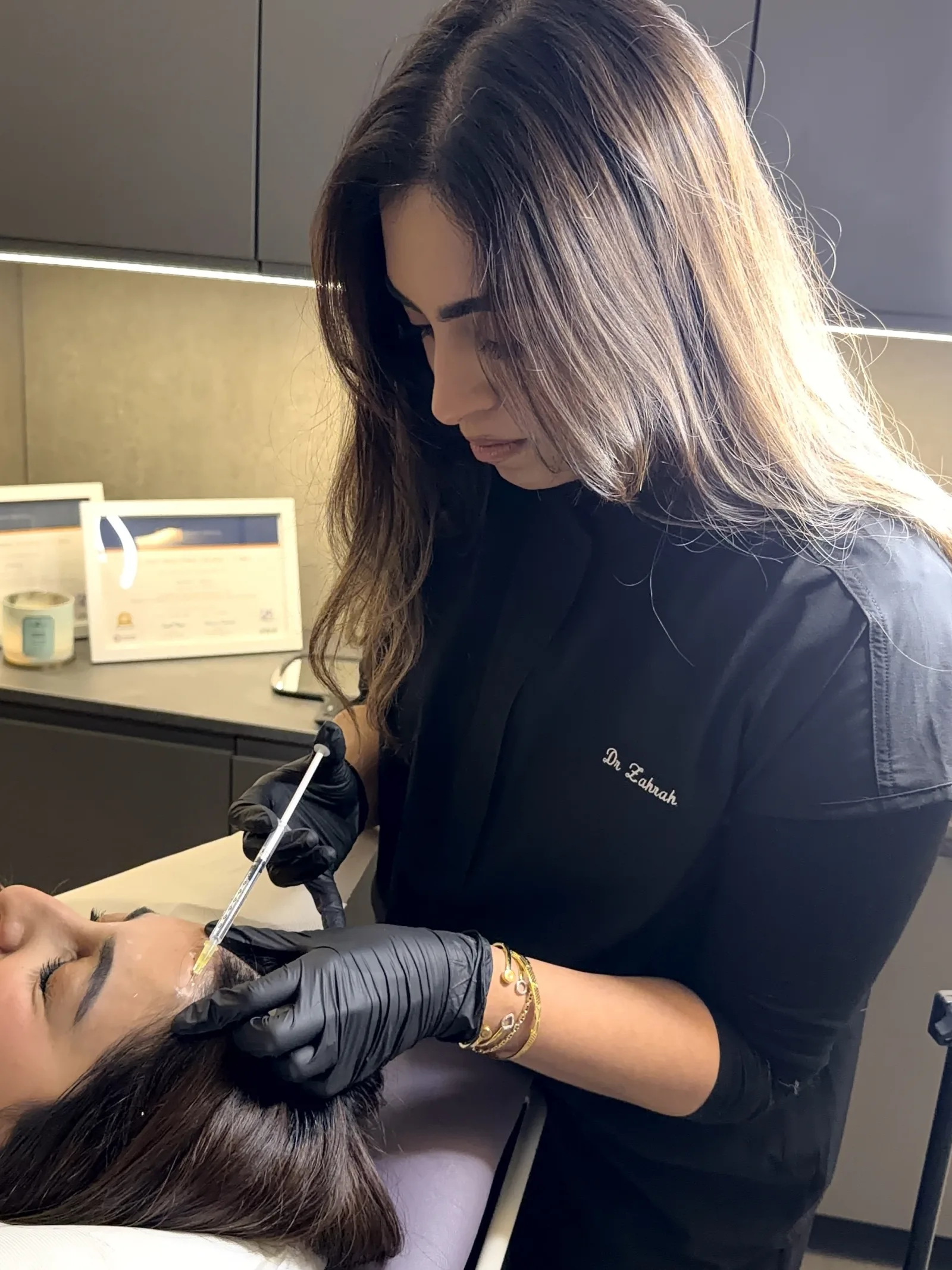 Anti-wrinkle injection treatment